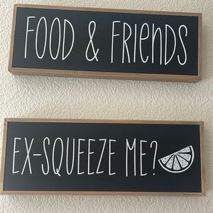 Kitchen wall art 6 pieces